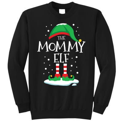 The Mommy Elf Christmas Family Matching Xmas Mom Group Funny Sweatshirt