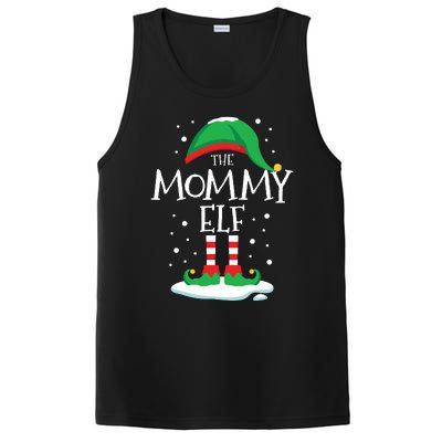 The Mommy Elf Christmas Family Matching Xmas Mom Group Funny PosiCharge Competitor Tank