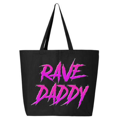 Techno Music Edm Party Raver Festival Rave Daddy 25L Jumbo Tote