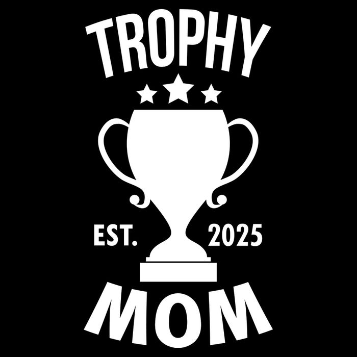 Trophy Mom Est 2025 Wool Snapback Cap