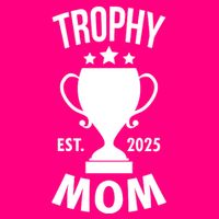 Trophy Mom Est 2025 Zip Tote Bag
