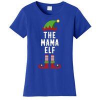 The Mama Elf Christmas Funny Gift For Mom Mum Or Mother Cute Gift Women's T-Shirt