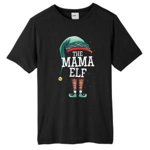 The Mama Elf Christmas Outfit For Mum Elf And Mother Great Gift Tall Fusion ChromaSoft Performance T-Shirt