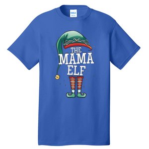 The Mama Elf Christmas Outfit For Mum Elf And Mother Great Gift Tall T-Shirt