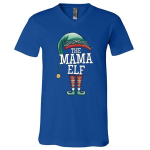 The Mama Elf Christmas Outfit For Mum Elf And Mother Great Gift V-Neck T-Shirt