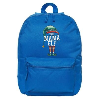 The Mama Elf Christmas Outfit For Mum Elf And Mother Great Gift 16 in Basic Backpack