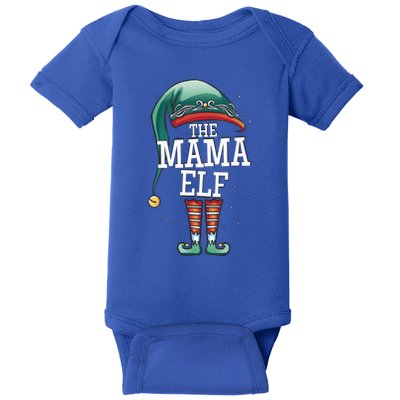 The Mama Elf Christmas Outfit For Mum Elf And Mother Great Gift Baby Bodysuit
