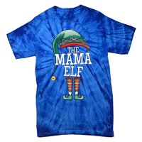 The Mama Elf Christmas Outfit For Mum Elf And Mother Great Gift Tie-Dye T-Shirt