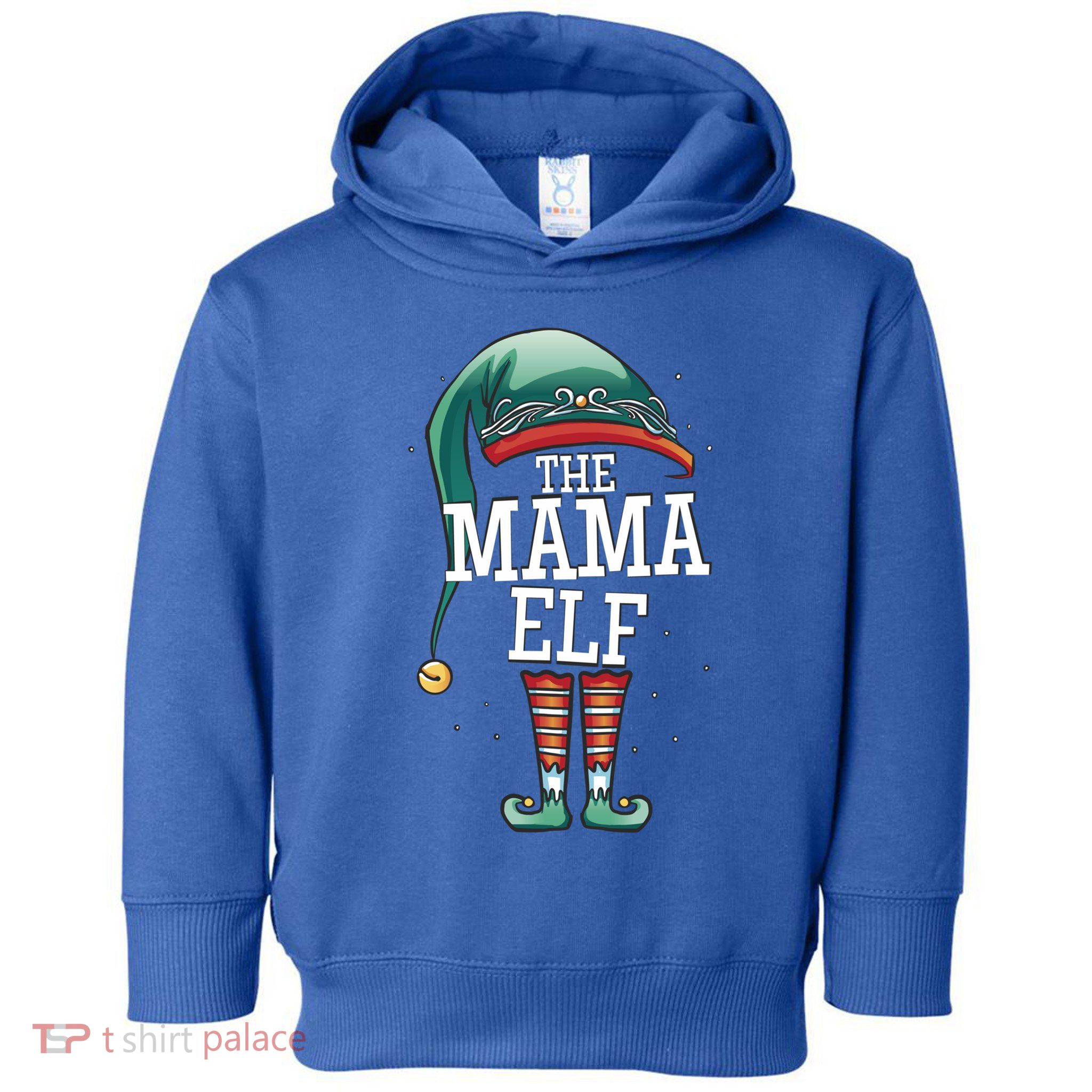 The Mama Elf Christmas Outfit For Mum Elf And Mother Great Gift Toddler Hoodie