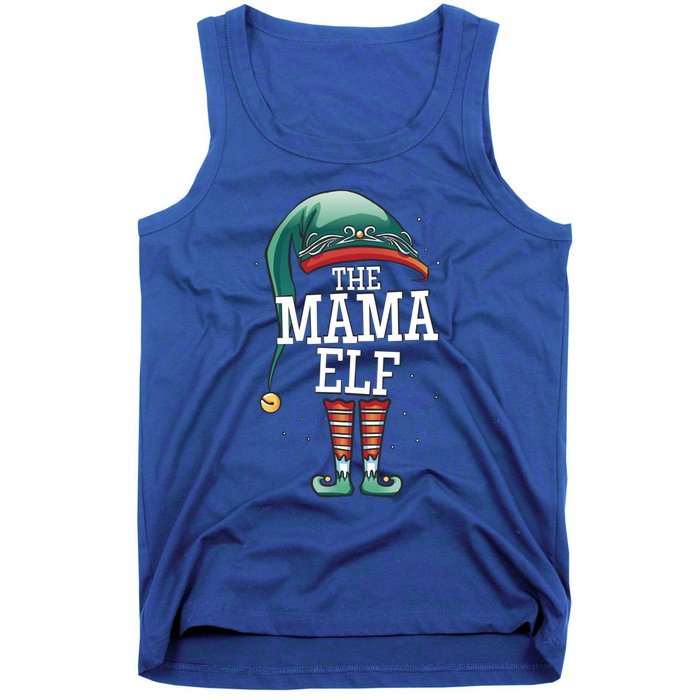 The Mama Elf Christmas Outfit For Mum Elf And Mother Great Gift Tank Top