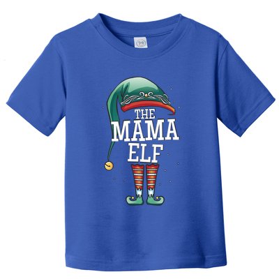 The Mama Elf Christmas Outfit For Mum Elf And Mother Great Gift Toddler T-Shirt