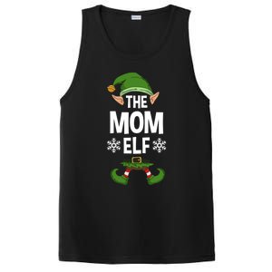 The Mom Elf Party Family Group Matching Mother Xmas Mum Funny Gift PosiCharge Competitor Tank