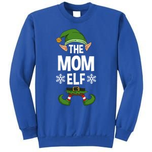 The Mom Elf Party Family Group Matching Mother Xmas Mum Funny Gift Sweatshirt