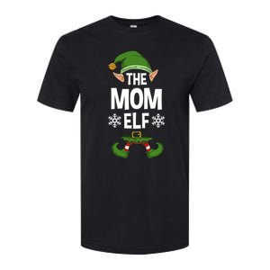 The Mom Elf Party Family Group Matching Mother Xmas Mum Funny Gift Softstyle CVC T-Shirt