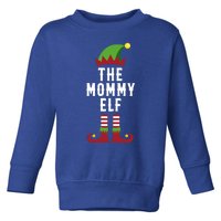 The Mommy Elf Christmas Funny Gift For Mom Mum Or Mother Gift Toddler Sweatshirt