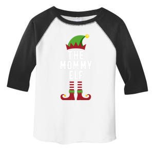 The Mommy Elf Christmas Funny Gift For Mom Mum Or Mother Gift Toddler Fine Jersey T-Shirt