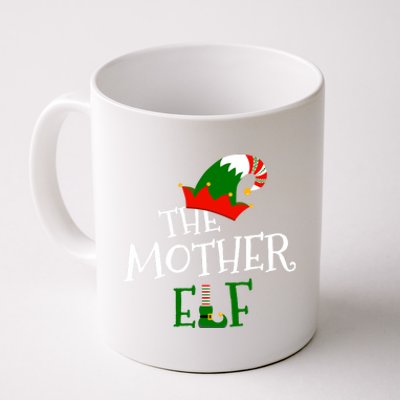 The Mother Elf Family Matching Group Gift Christmas Costume Gift Coffee Mug