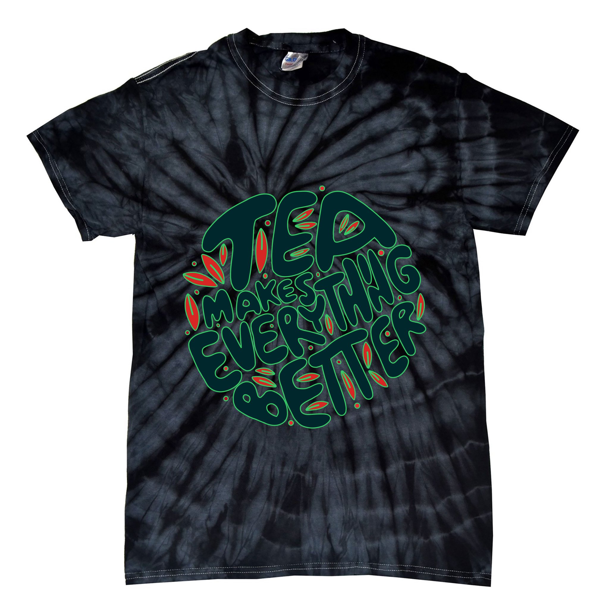Tea Makes Everything Better Tie-Dye T-Shirt