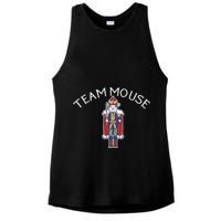 Team Mouse! Fun Nutcracker Christmas Ballet Meme Ladies PosiCharge Tri-Blend Wicking Tank