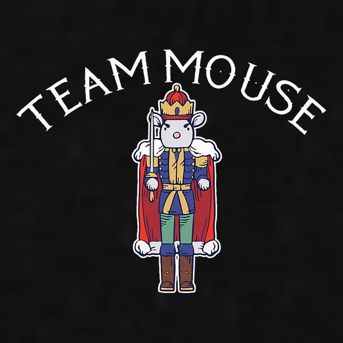 Team Mouse! Fun Nutcracker Christmas Ballet Meme Ladies PosiCharge Tri-Blend Wicking Tank