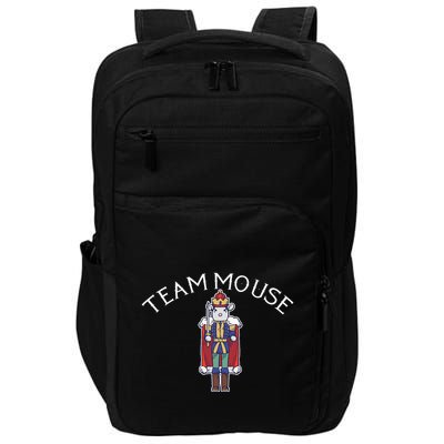 Team Mouse! Fun Nutcracker Christmas Ballet Meme Impact Tech Backpack