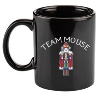 Team Mouse! Fun Nutcracker Christmas Ballet Meme 11oz C Handle Ceramic Mug