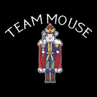 Team Mouse! Fun Nutcracker Christmas Ballet Meme Drawstring Bag