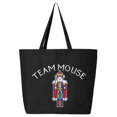 Team Mouse! Fun Nutcracker Christmas Ballet Meme 25L Jumbo Tote