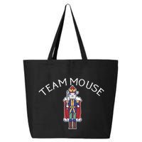 Team Mouse! Fun Nutcracker Christmas Ballet Meme 25L Jumbo Tote