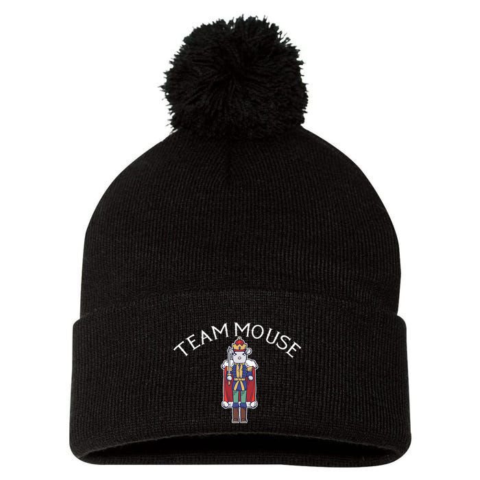 Team Mouse! Fun Nutcracker Christmas Ballet Meme Pom Pom 12in Knit Beanie