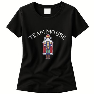 Team Mouse! Fun Nutcracker Christmas Ballet Meme Womens T-Shirt