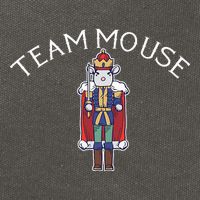 Team Mouse! Fun Nutcracker Christmas Ballet Meme Cotton Canvas Backpack