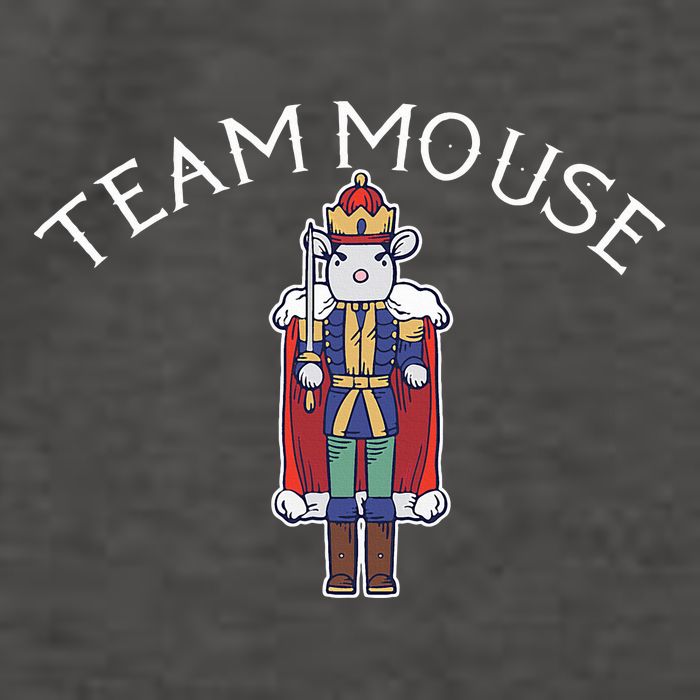 Team Mouse! Fun Nutcracker Christmas Ballet Meme Vector Backpack