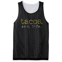 Taco Mexican Food Gift Taco Lover Mesh Reversible Basketball Jersey Tank