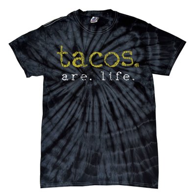 Taco Mexican Food Gift Taco Lover Tie-Dye T-Shirt