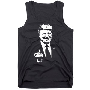 Trump Middle Finger Trump Fu 2024 Trump For President Tank Top