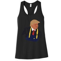 Trump Making Fries 2024 Women's Racerback Tank