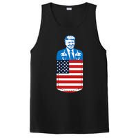 Trump Middle Finger Pocket 2020 Election Usa Republican Gift PosiCharge Competitor Tank