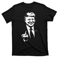 Trump Middle Finger Trump Fu 2024 Trump For President T-Shirt