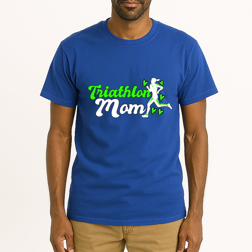 Triathlon Mom For Triathletes Mother Cute Gift Tall T-Shirt