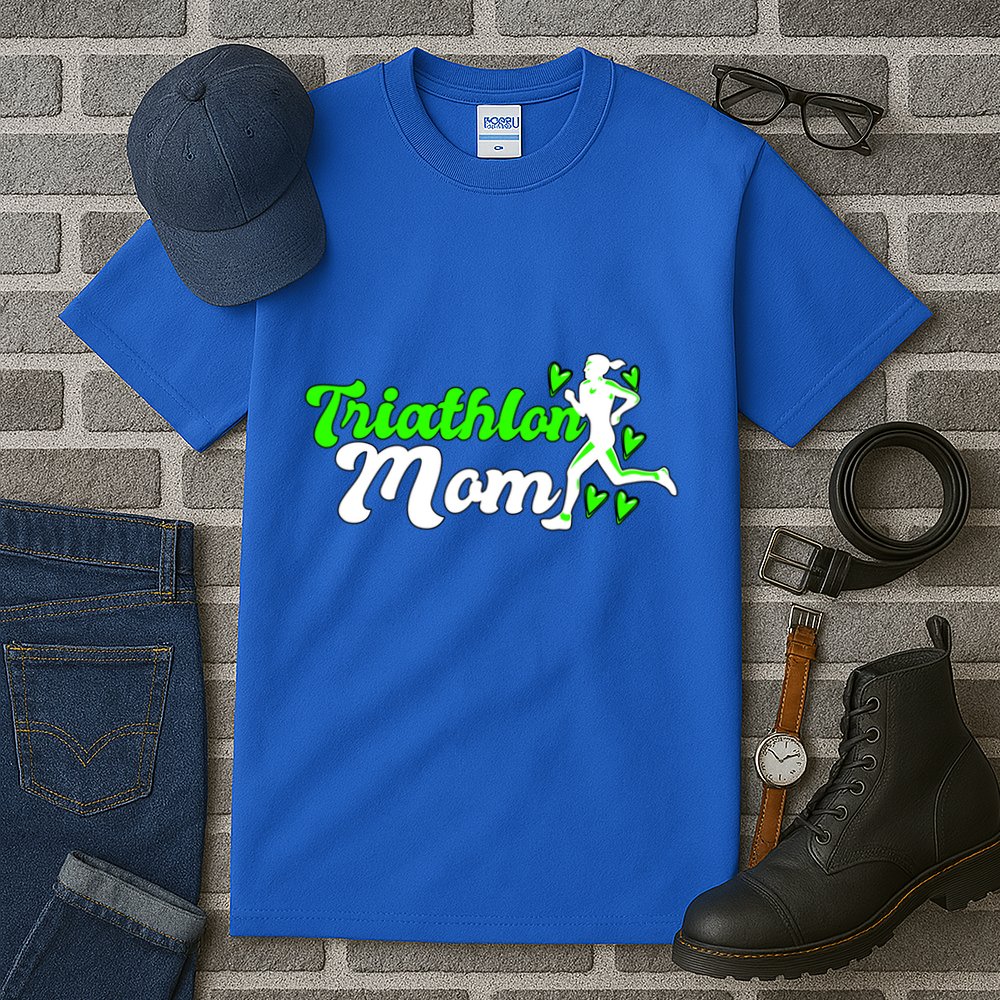 Triathlon Mom For Triathletes Mother Cute Gift Tall T-Shirt