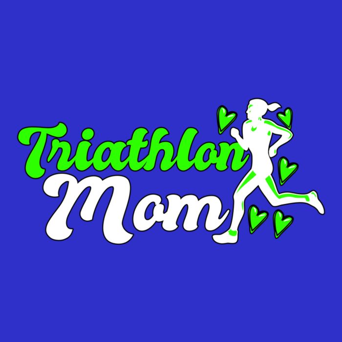 Triathlon Mom For Triathletes Mother Cute Gift 16 in Basic Backpack