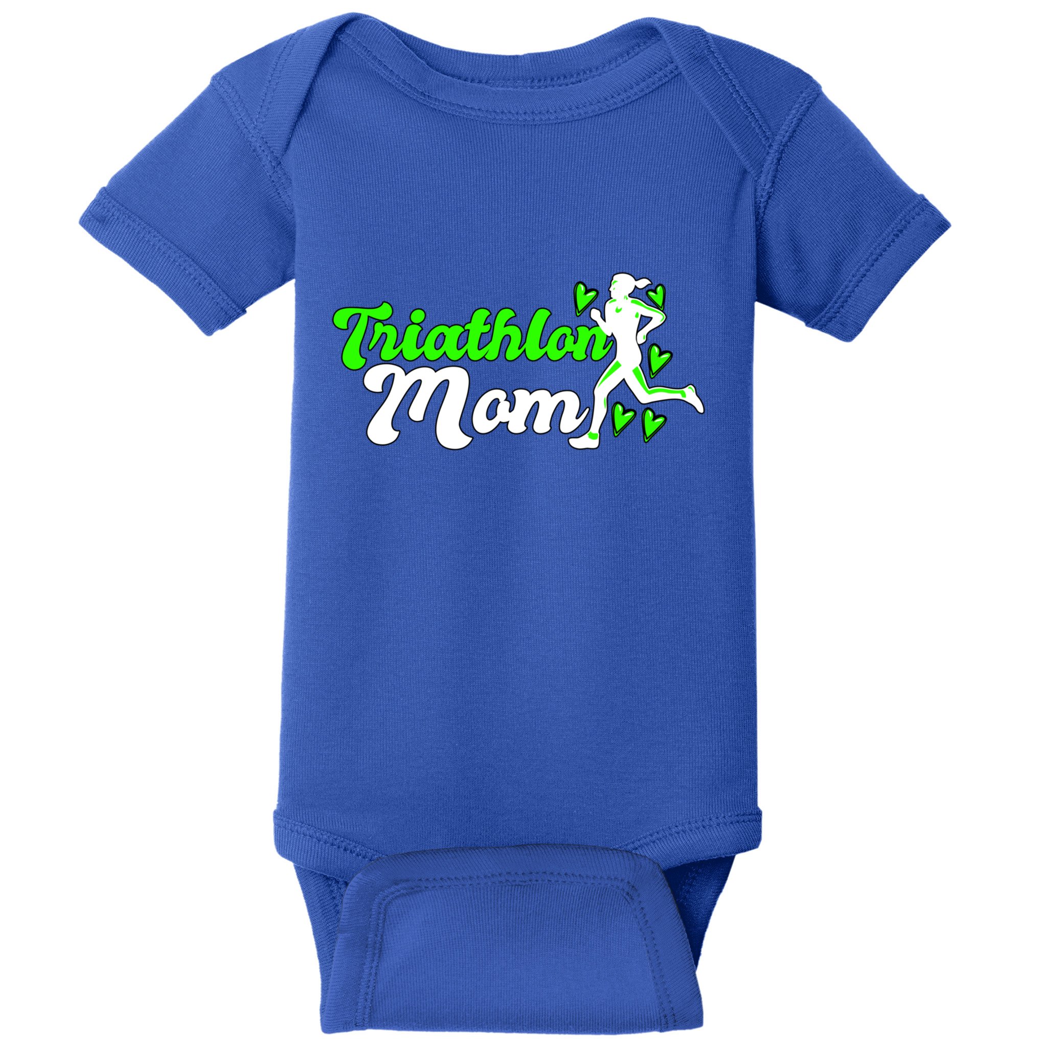 Triathlon Mom For Triathletes Mother Cute Gift Baby Bodysuit