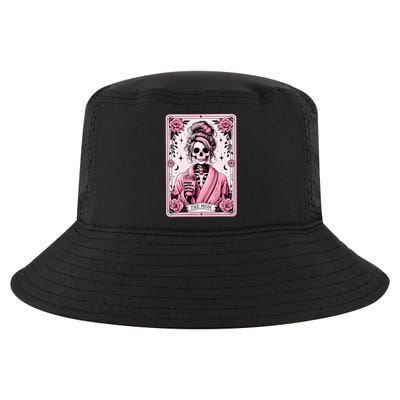 The Mom Funny Tarot Card Woman Skeleton Mother Cool Comfort Performance Bucket Hat