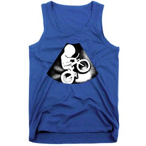 Triathlon Mom Funny Announcet For Female Triathlete Gift Tank Top