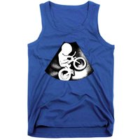 Triathlon Mom Funny Announcet For Female Triathlete Gift Tank Top