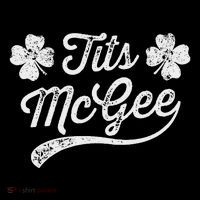 Tits Mcgee Funny St. PatrickS Day Shamrocks Premium T-Shirt
