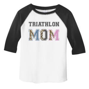 Triathlon Mom Funny Triathlete Swimming Cycling Running Meaningful Gift Toddler Fine Jersey T-Shirt