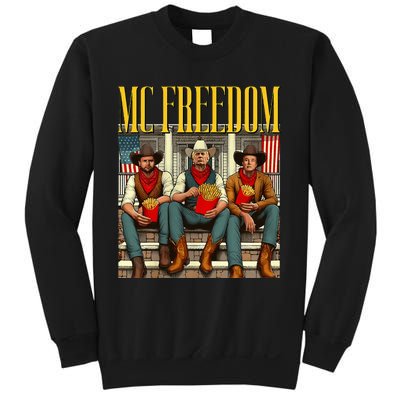 Trump Mc Freedom Funny Trump 2024 Christmas Sweatshirt