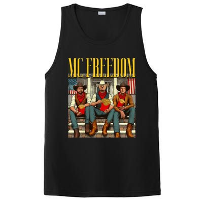 Trump Mc Freedom Funny Trump 2024 Christmas PosiCharge Competitor Tank